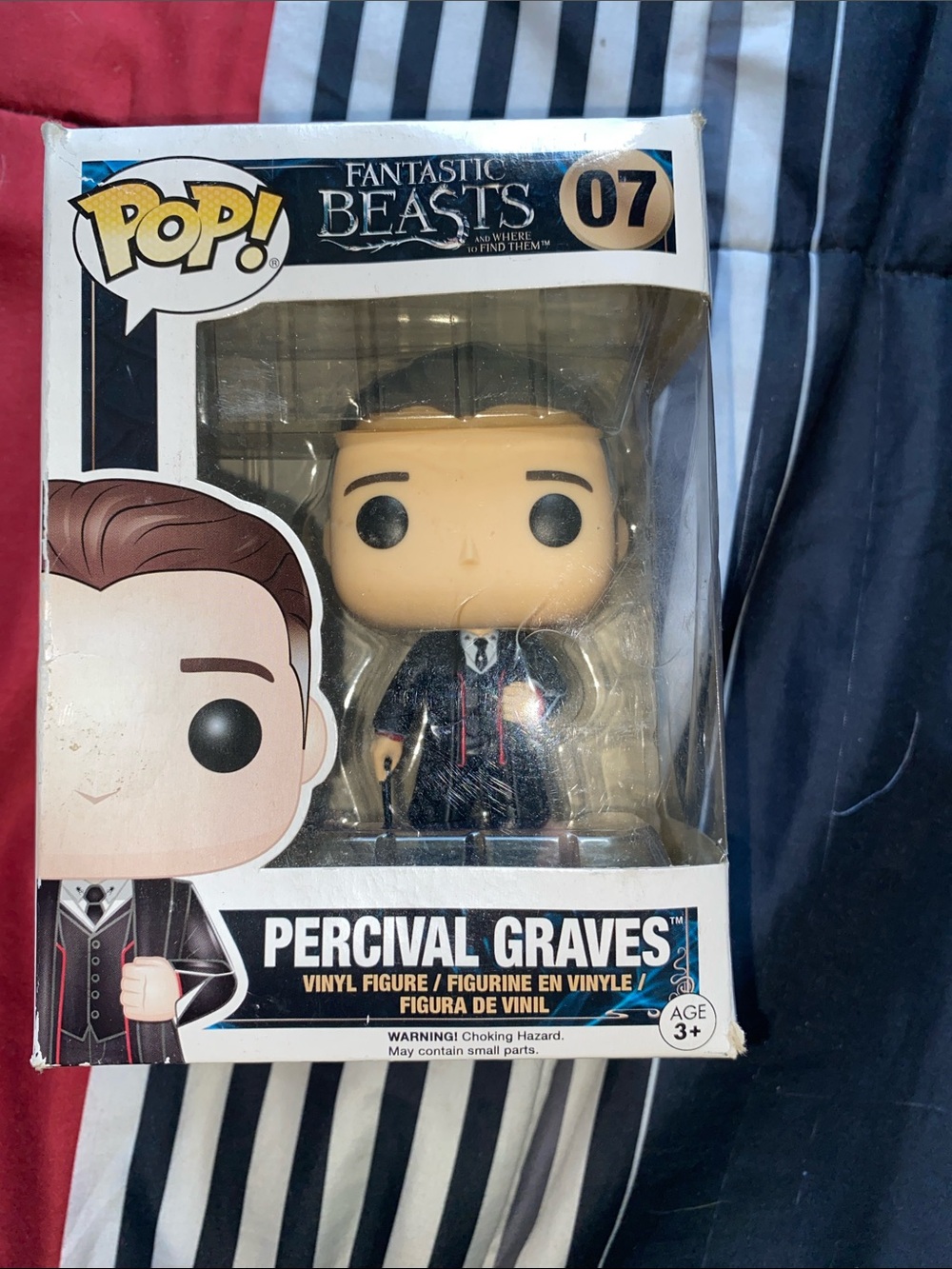 Funko Percival Graves Vinyl Figure - Black, Cream